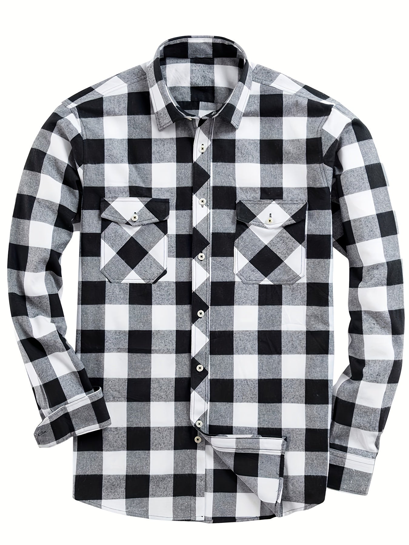 Maqiato | Men's Checked Flannel Shirt