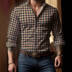 Maqiato | Men's Checked Flannel Shirt