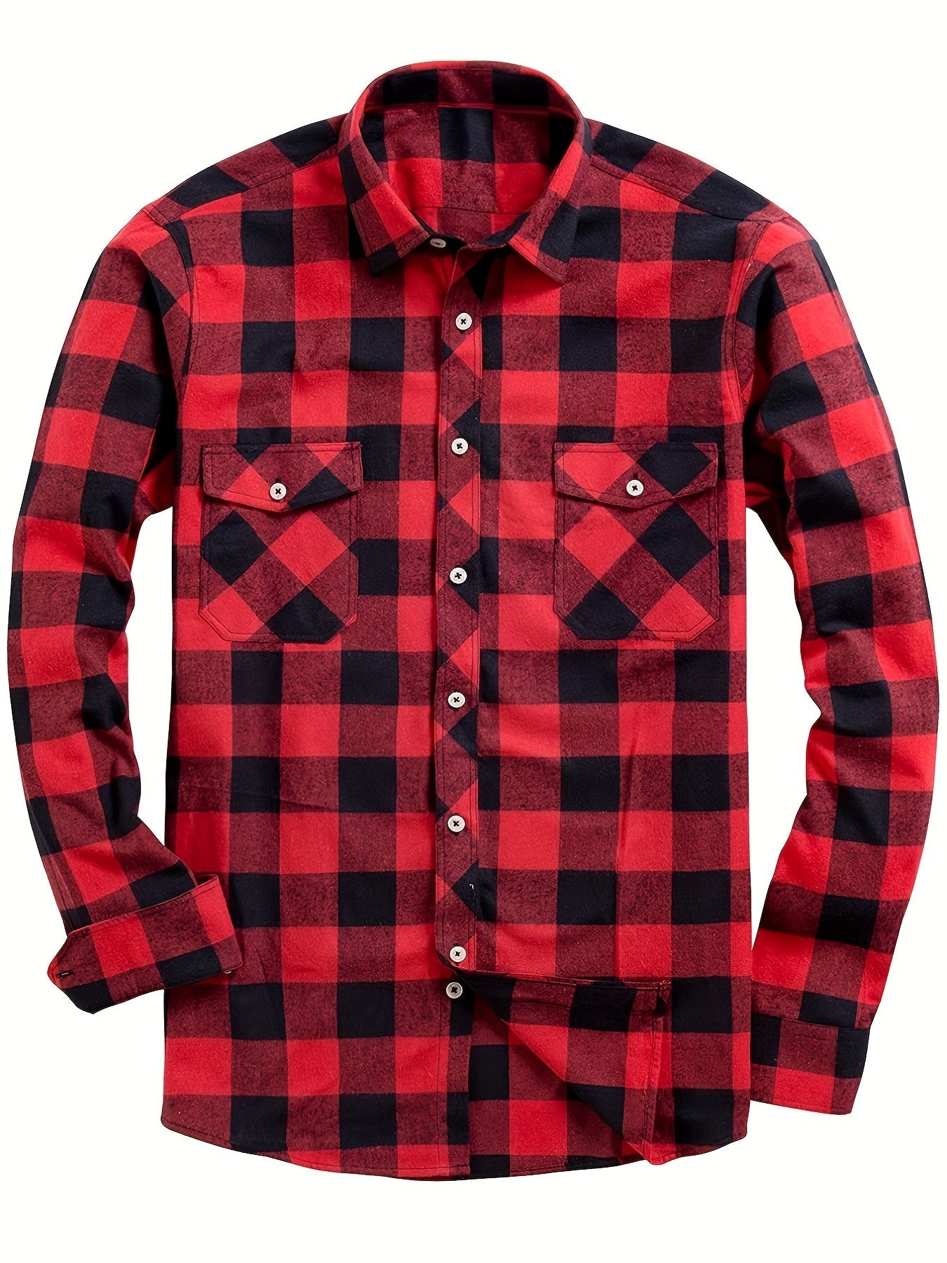 Maqiato | Men's Checked Flannel Shirt
