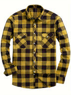 Maqiato | Men's Checked Flannel Shirt