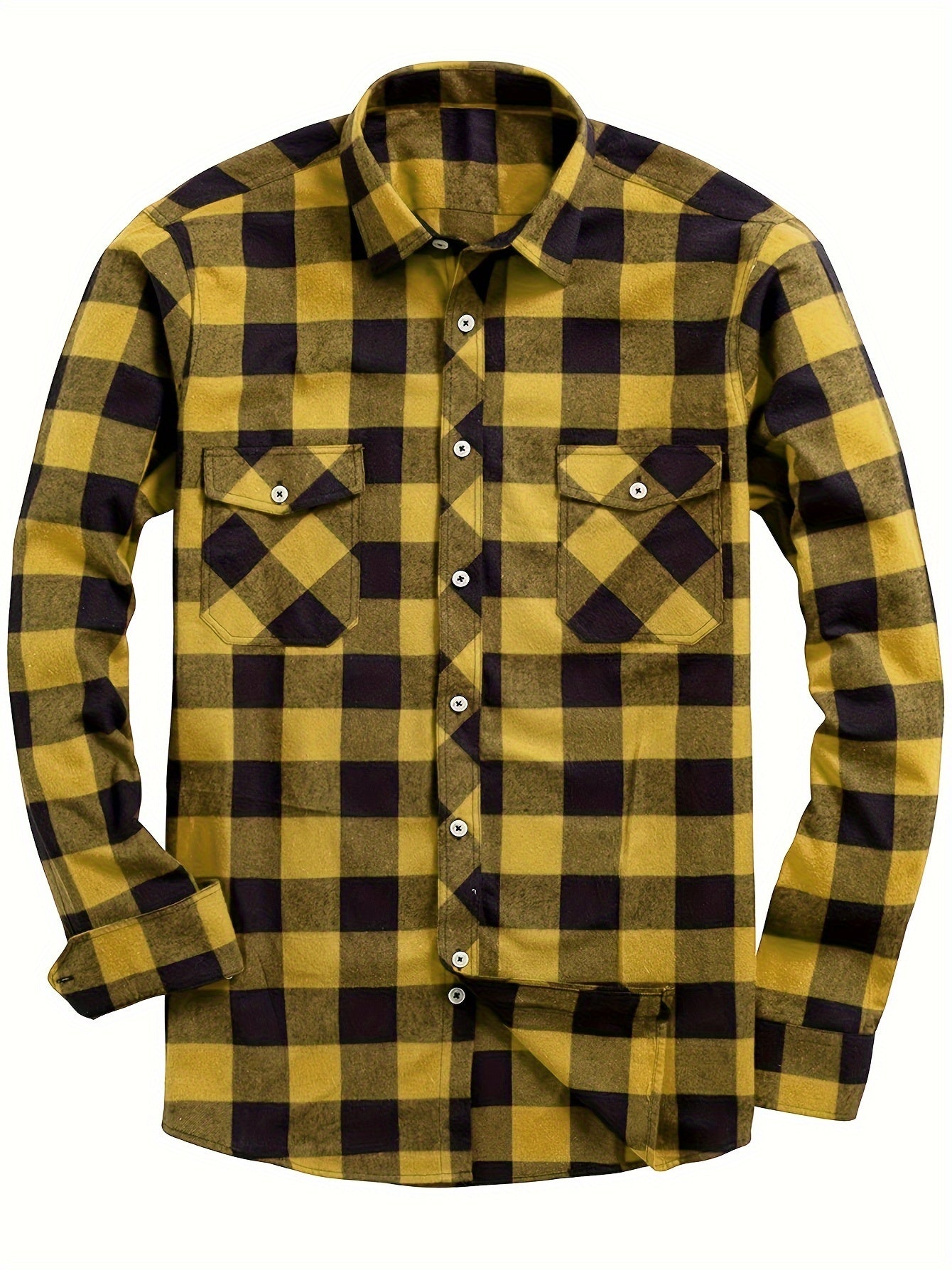 Maqiato | Men's Checked Flannel Shirt