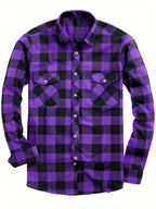 Maqiato | Men's Checked Flannel Shirt