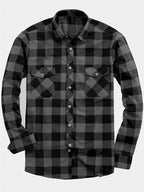 Maqiato | Men's Checked Flannel Shirt
