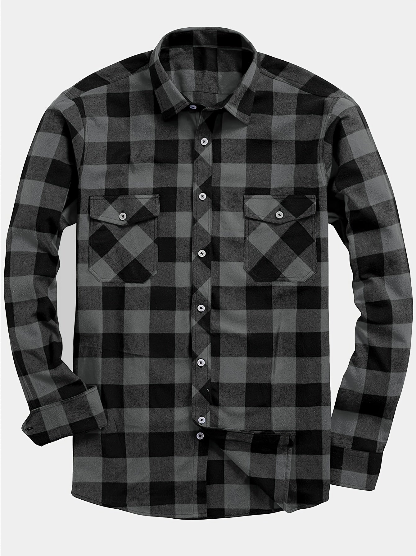 Maqiato | Men's Checked Flannel Shirt