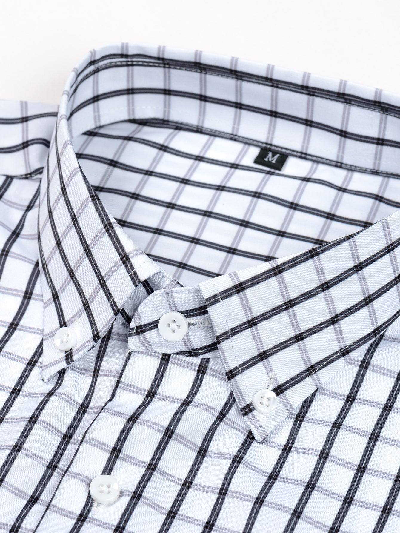 Maqiato | Men's Checked Long Sleeve Button Shirt