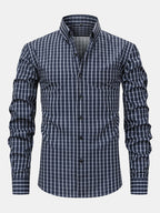 Maqiato | Men's Checked Shirt & Slim Fit Pants Set