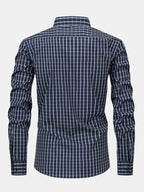 Maqiato | Men's Checked Shirt & Slim Fit Pants Set