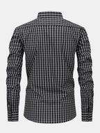 Maqiato | Men's Checked Shirt & Slim Fit Pants Set