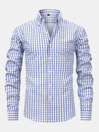 Maqiato | Men's Checked Shirt & Slim Fit Pants Set