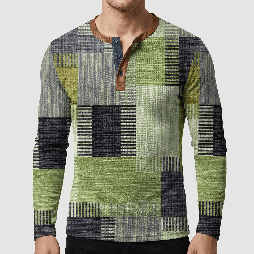 Maqiato | Men's Classic Fit Long Sleeve Shirt