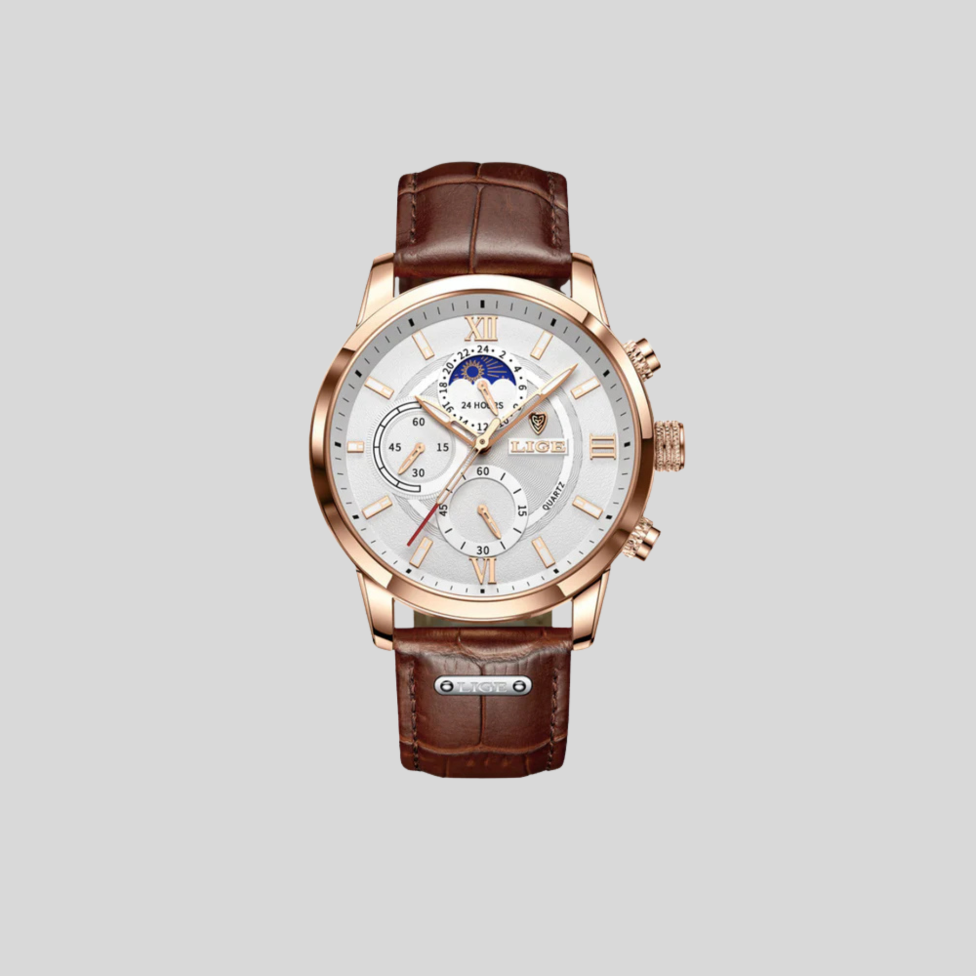 Maqiato | Men's Classic Leather Watch