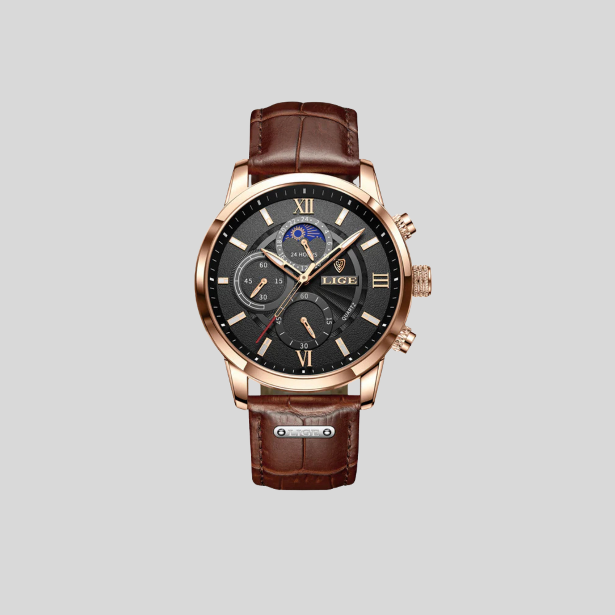 Maqiato | Men's Classic Leather Watch