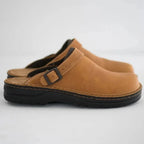 Maqiato | Men's Closed-Toe Leather Clog Sandals
