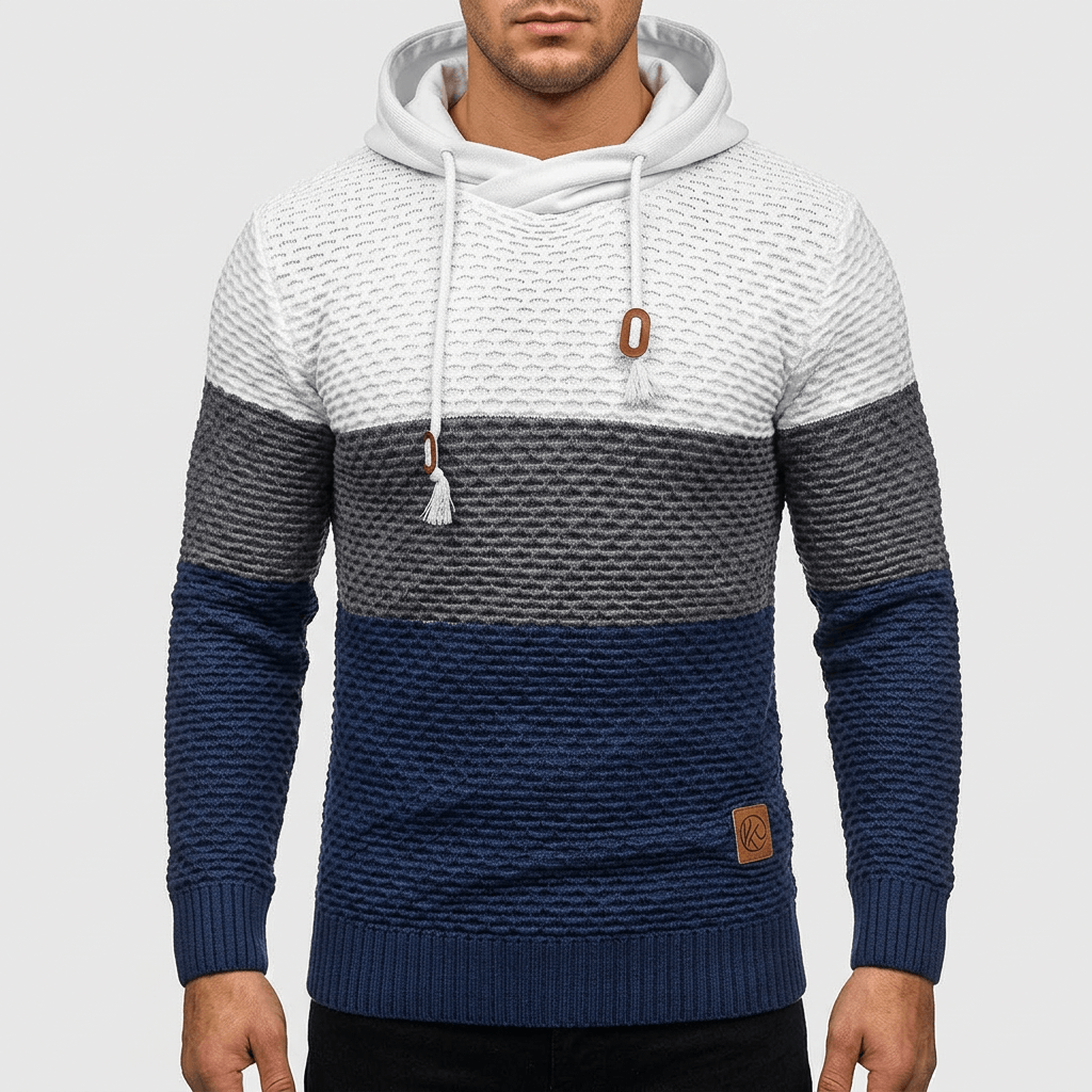 Maqiato | Men's Color Block Knit Pullover