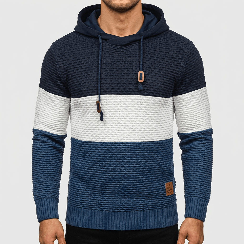 Maqiato | Men's Color Block Knit Pullover