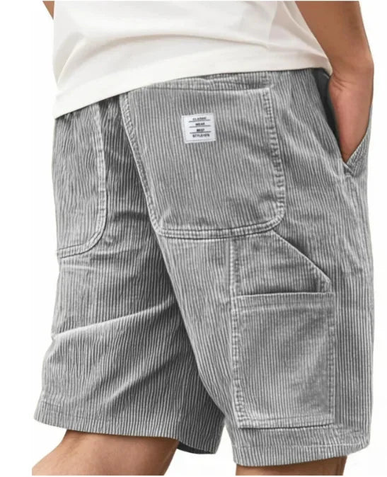 Maqiato | Men's Corduroy Cargo Shorts