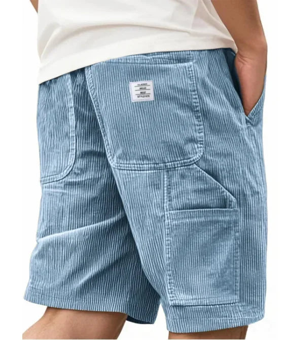 Maqiato | Men's Corduroy Cargo Shorts