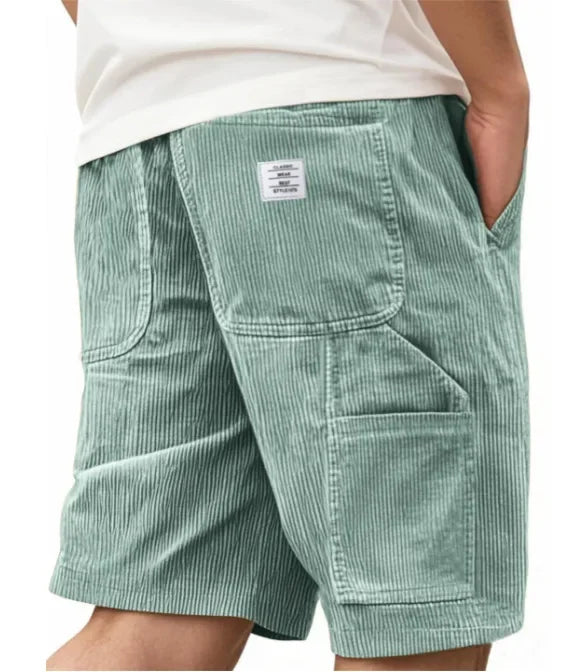 Maqiato | Men's Corduroy Cargo Shorts