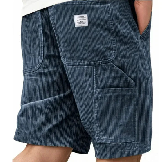 Maqiato | Men's Corduroy Cargo Shorts