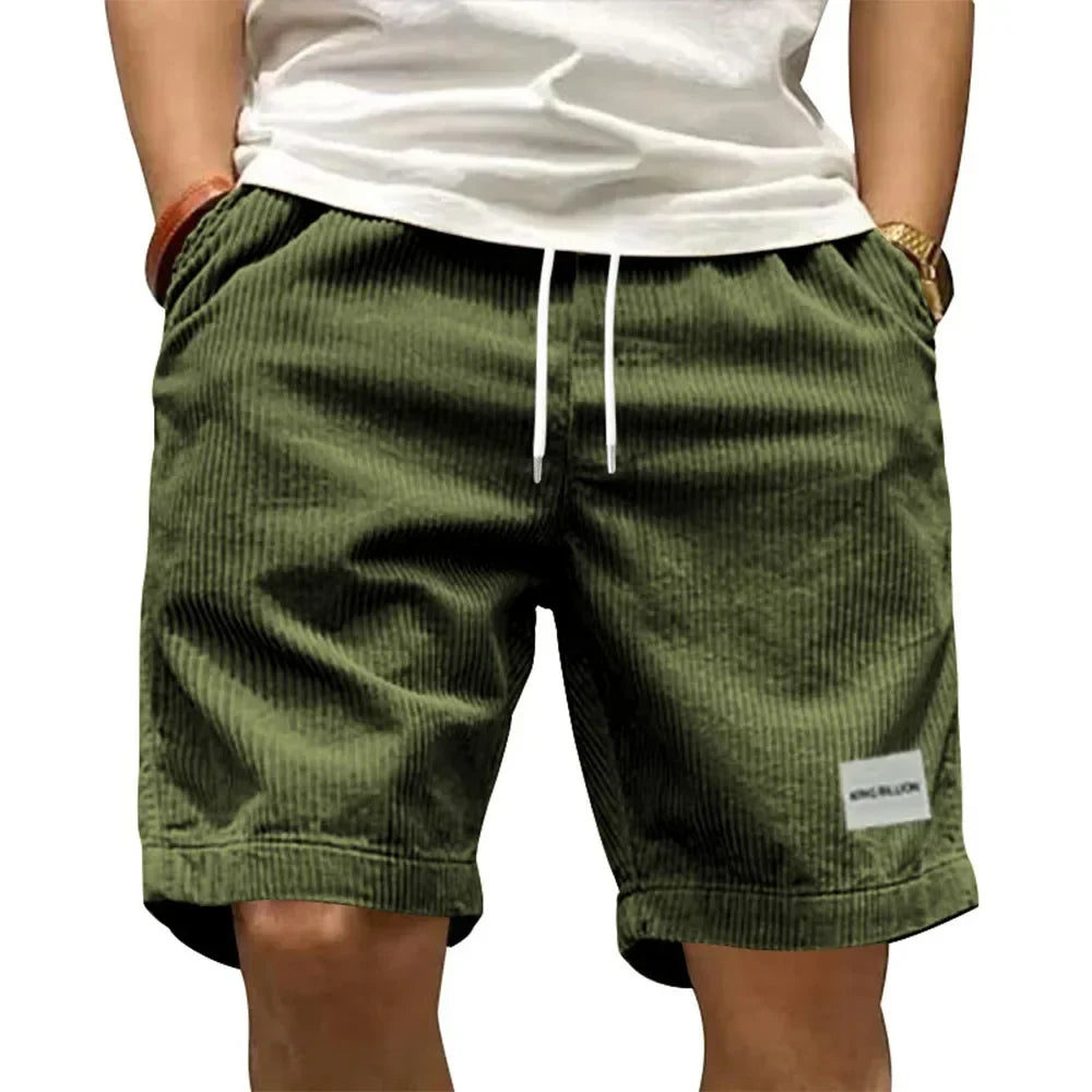 Maqiato | Men's Corduroy Cargo Shorts