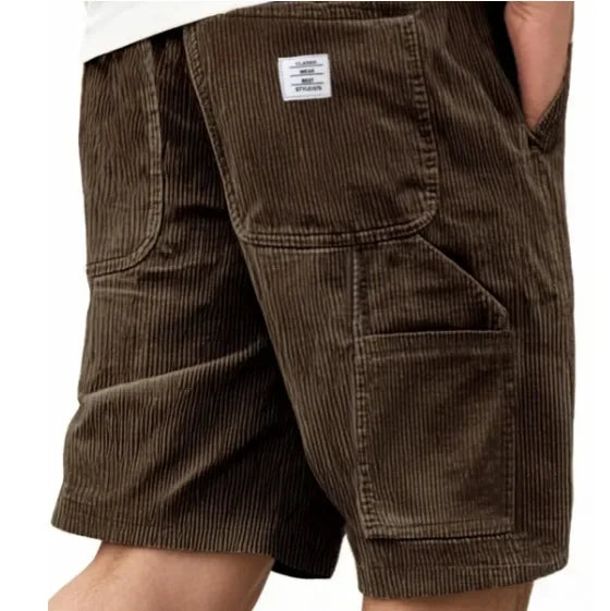 Maqiato | Men's Corduroy Cargo Shorts