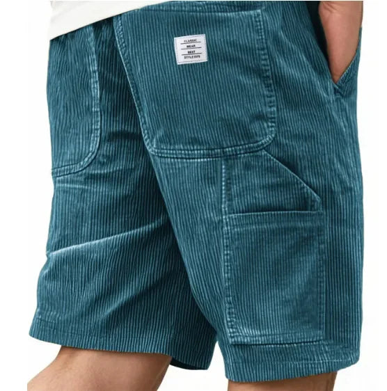 Maqiato | Men's Corduroy Cargo Shorts