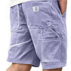 Maqiato | Men's Corduroy Cargo Shorts