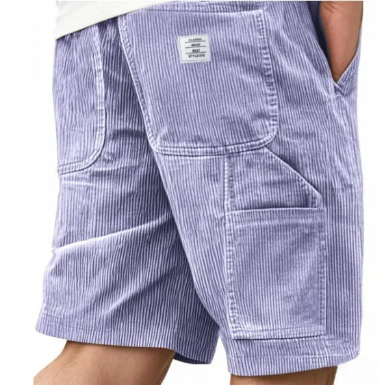 Maqiato | Men's Corduroy Cargo Shorts