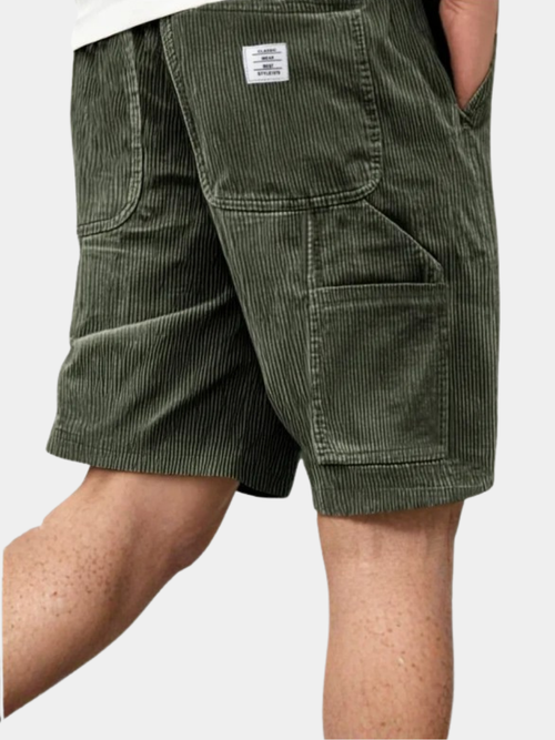 Maqiato | Men's Corduroy Cargo Shorts