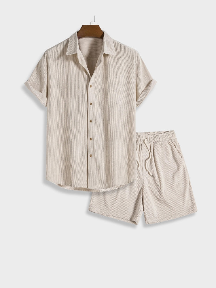 Maqiato | Men's Corduroy Summer Set