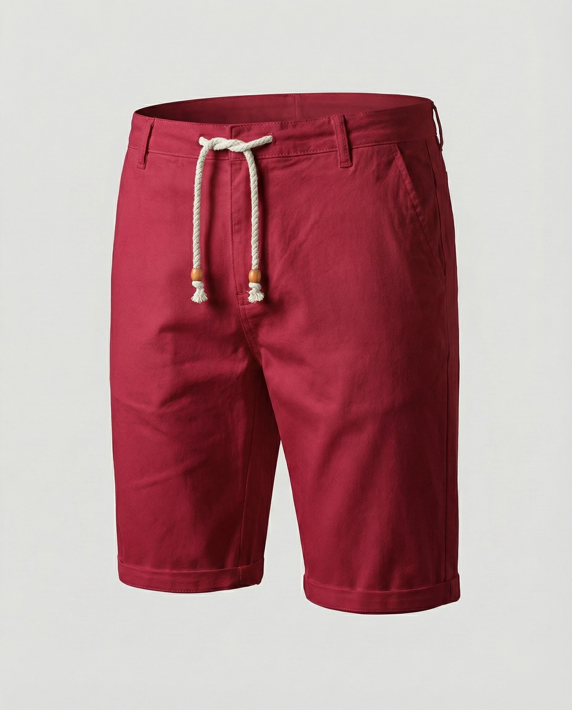 Maqiato | Men's Cotton Drawstring Bermuda Shorts