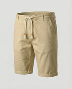 Maqiato | Men's Cotton Drawstring Bermuda Shorts