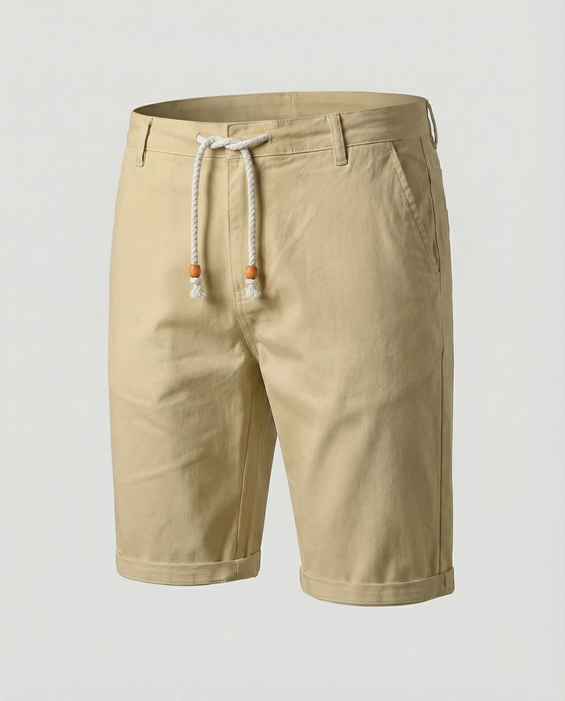 Maqiato | Men's Cotton Drawstring Bermuda Shorts