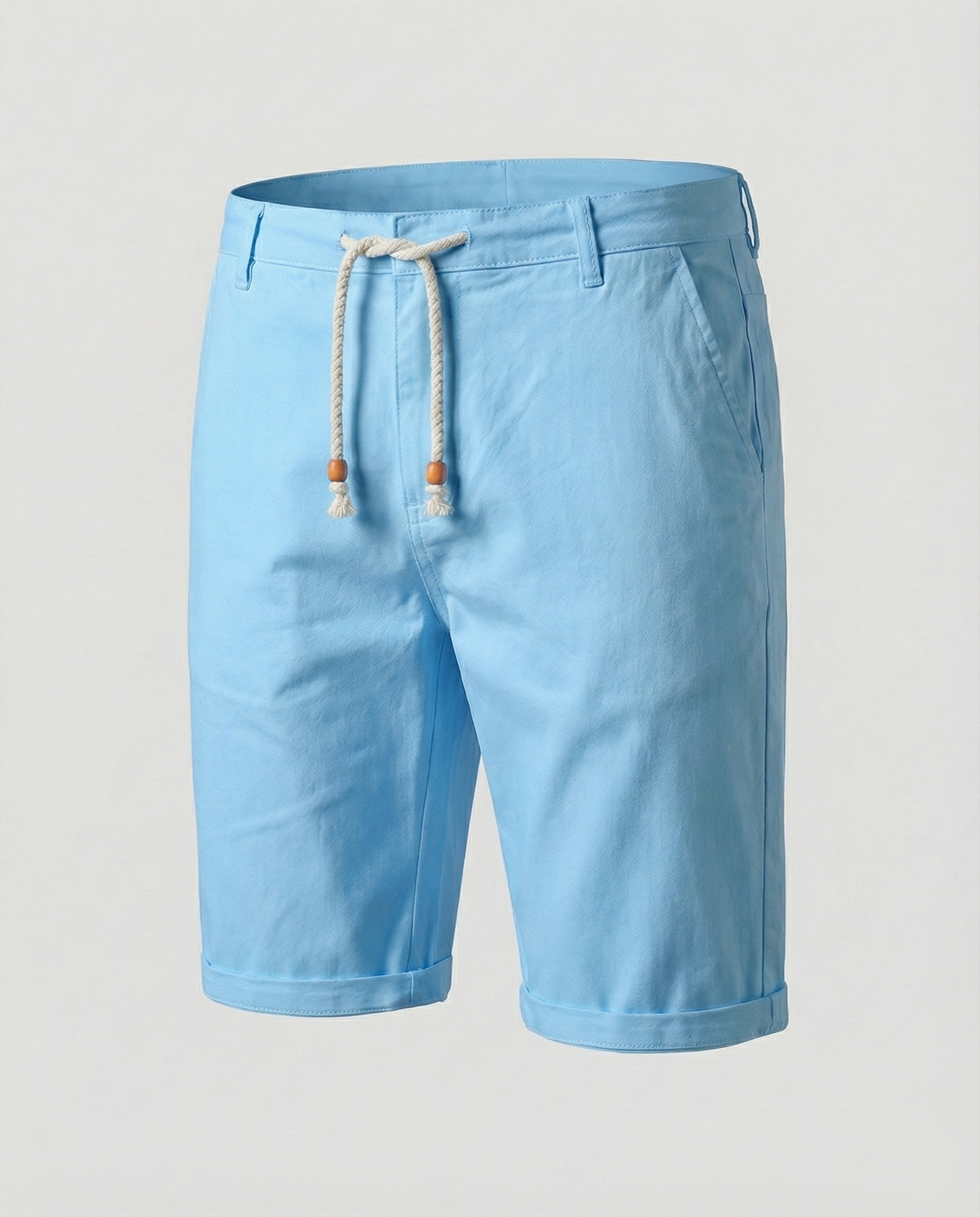 Maqiato | Men's Cotton Drawstring Bermuda Shorts