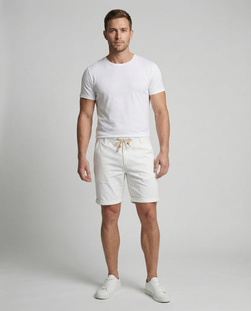 Maqiato | Men's Cotton Drawstring Bermuda Shorts