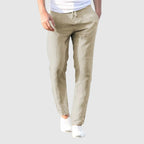 Maqiato | Men's Cotton Linen Blend Pants