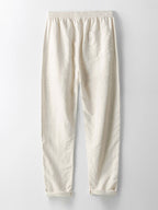 Maqiato | Men's Crochet Stripe Shirt & Linen Pants Set