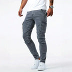Maqiato | Men's Denim Cargo Jeans