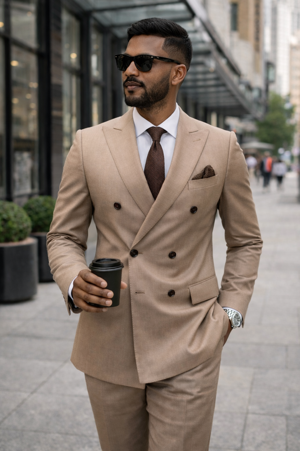 Maqiato | Men's Double-Breasted Suit