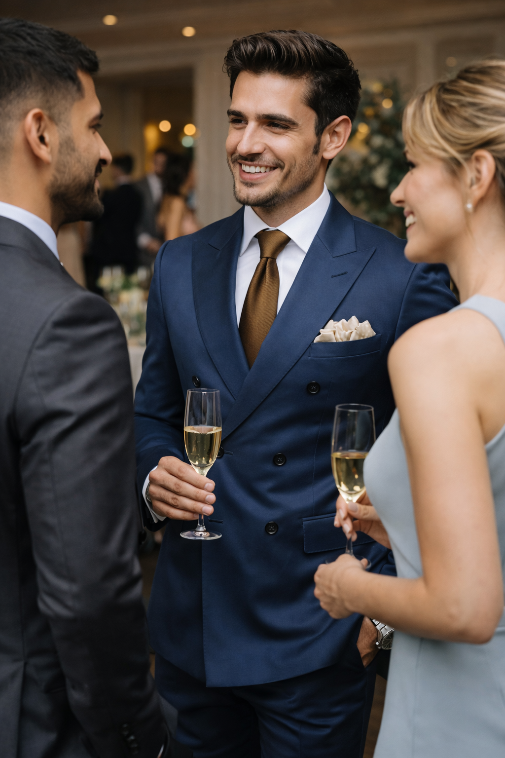 Maqiato | Men's Double-Breasted Suit
