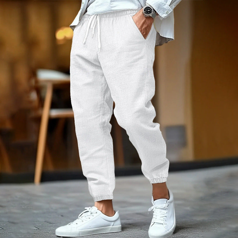 Maqiato | Men's Drawstring Coastal Pants