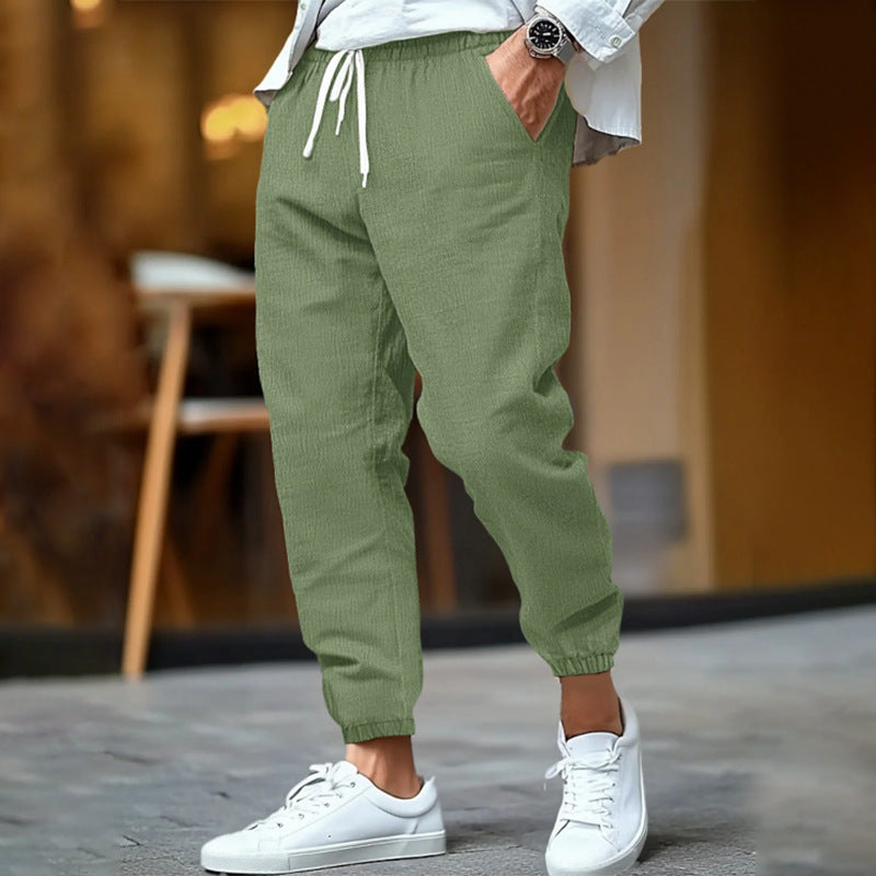 Maqiato | Men's Drawstring Coastal Pants