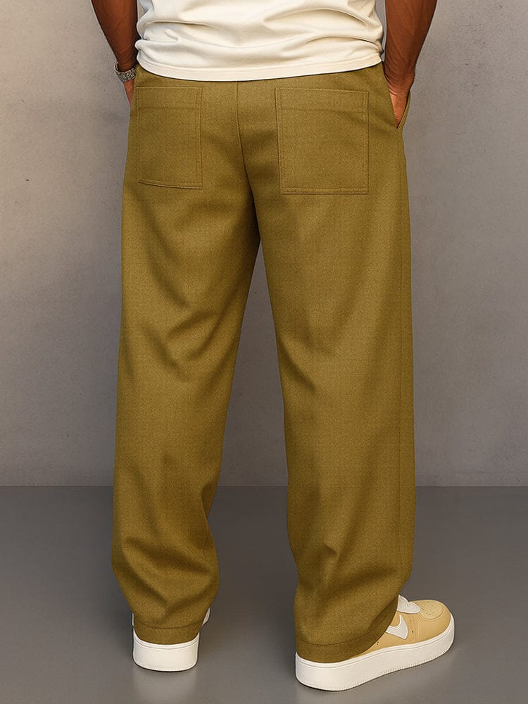 Maqiato | Men's Drawstring Cotton Pants