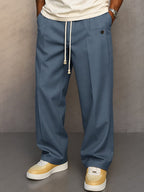 Maqiato | Men's Drawstring Cotton Pants