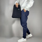 Maqiato | Men's Elastic Waist Cargo Pants