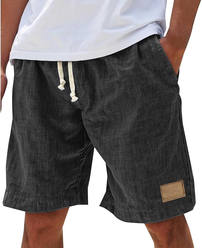 Maqiato | Men's Elastic Waist Summer Shorts