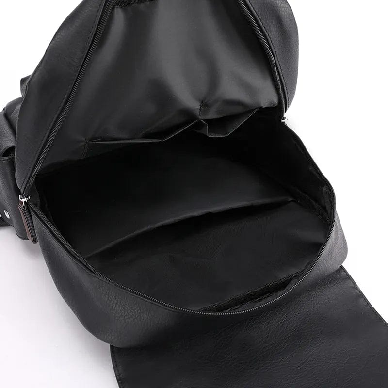 Maqiato | Men's Faux Leather Backpack