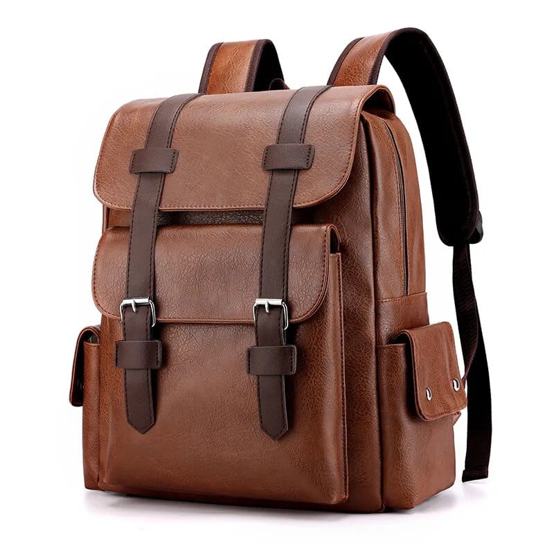 Maqiato | Men's Faux Leather Backpack