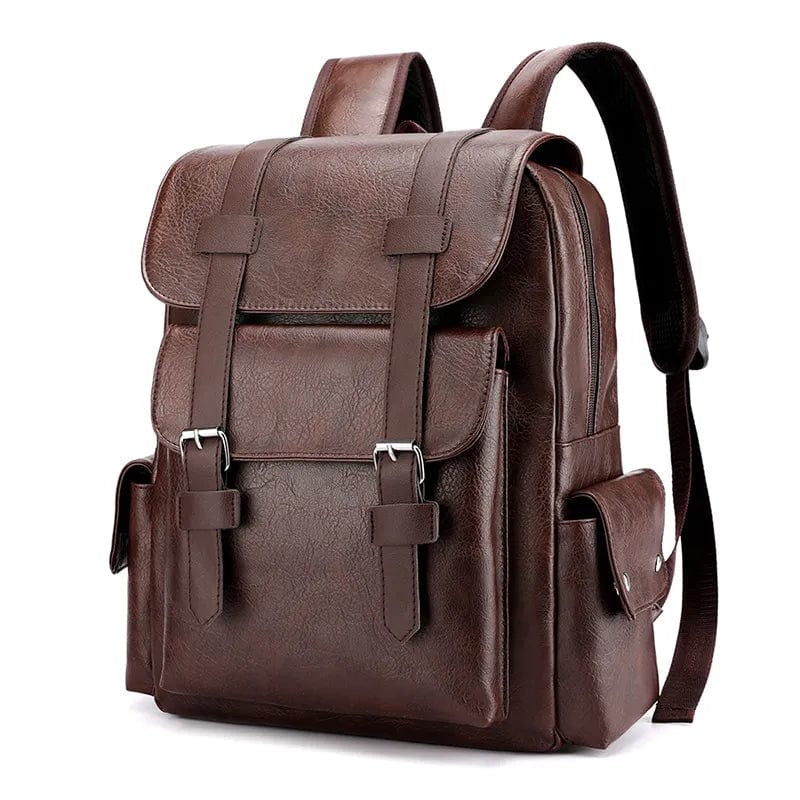 Maqiato | Men's Faux Leather Backpack