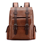 Maqiato | Men's Faux Leather Backpack